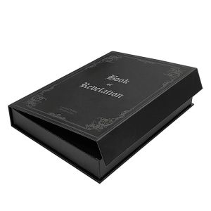 Craft Faux Book Shaped Magnetic Packaging Box Paper Custom Rigid Gift Boxes