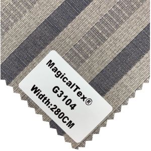 220gsm Semi Blockout White Polyester Roller Fabric Blackout Rate 50%