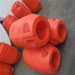 HDPE PU Closed Cell Foam Drill Dredge Pipe Floats for Pipeline