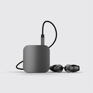 L8 Lavalier Stereo Audio Adapter Wireless Invisible Bluetooth Earbuds Headset