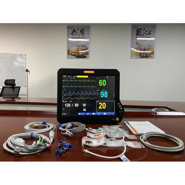 Animal Veterinary Patient Monitor For Monitoring Recording Alarming