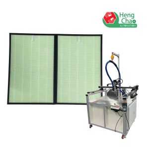 CE 6KW Filter Cartridge Making Machine Rocker Arm Gluing HengChao Automation