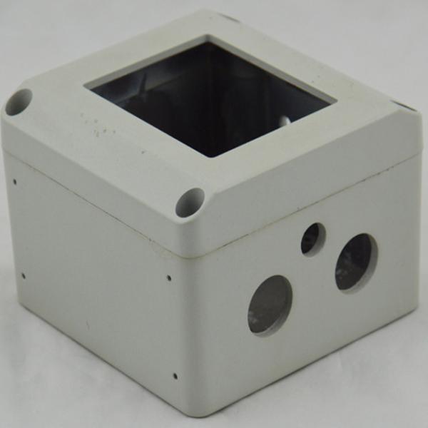 Electrical And Electronic Aluminum Enclosure Box with Rectangular Design Wall