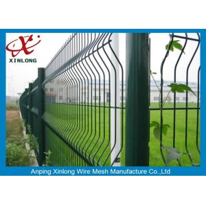 200*50mm Welded Wire Mesh Fence Panels , Galvanized Wire Mesh Fence