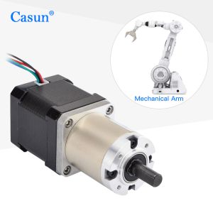 Cheap Gear Reducer 0.15 A Nema 17 Stepper Motor 1.8 Deg 2 Phase 1.2 N.M Holding Torque for sale