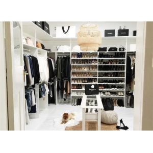 China Factory Walk In Closet Wardrobe MDF Material Bedroom Furniture