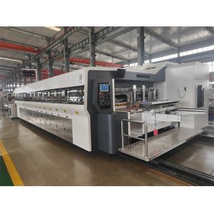 Advanced Corrugated Cardboard Printing Machine with Flexo Print and Cut Function