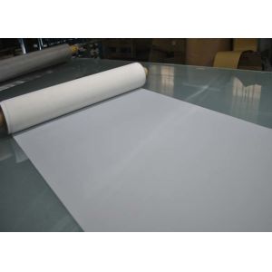 Cheap 100% Polyester Mesh Screen Fabric With High Dimensional Accuracy , Low Elongation for sale