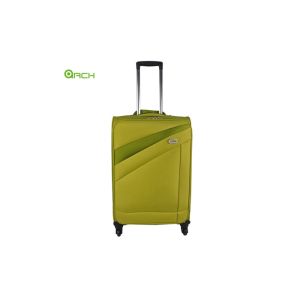 600D Polyester Travel Trolley Lightweight Luggage Bag with Quiet Dual Spinner Wheels