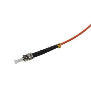 Orange Simlex ST To ST Multimode Fiber Patch Cable SX DX LSZH