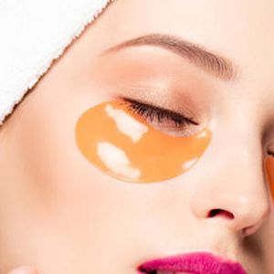 Custom Natural Konjac Under Eye Moisturizing Patches Biodegaradable Anti Wrinkle