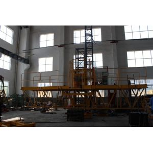 Aerial Mast Climbing Work Platform Motor Control , Mobile Working Platforms