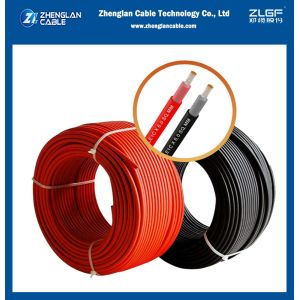 China PVC Insulated Pv Solar Cable Copper Electric Wire 6mm 4mm on sale