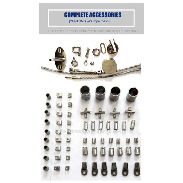 Safety Non Rusting Stainless Steel Wire Rope Mesh for Aviary Netting and Animal Enclosures