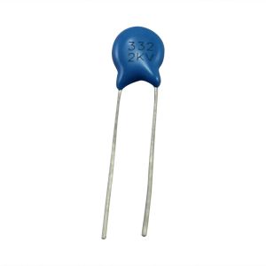 Blue Polyester Film Capacitor / High Voltage Ceramic Capacitors For X Ray