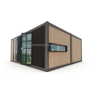 Customizable Detachable Mobile House EU Two Bedrooms Two 20ft Prefabricated