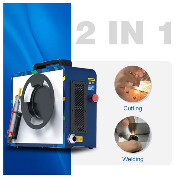 Quality 300W/600W Handheld Laser Welding Machine with 5-inch Touch Display and 0.5mm Focal Spot Diameter wholesale