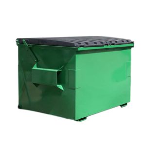 Front Load Trash Container for Commercial Use