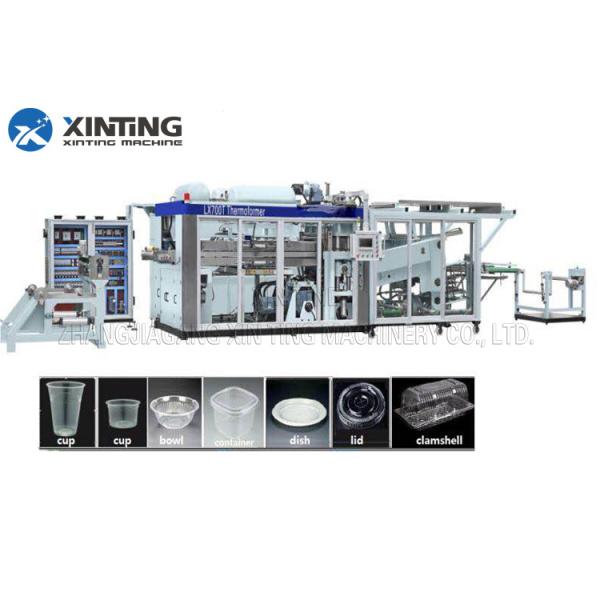 Automatic HDPE Recycling Machine Plastic Thermoforming Machine for Disposable