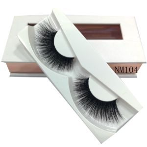Professional Handmade 3D Mink Eyelashes Natural Style Luxurious Siberian False