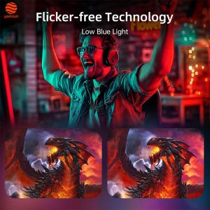 19” Gaming Monitor That Shines: QHD/UHD Resolution, IPS Panel & Lightning-Fast