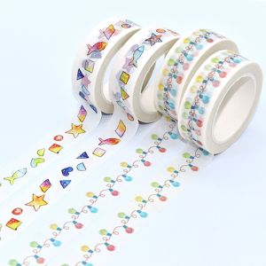 Cheap Tearable Acrylic Adhesive Waterproof Kawaii Washi Tape for sale