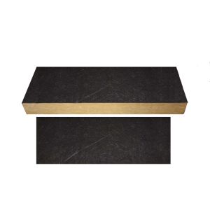 Soundproofing stonewool Insulation Board Faced With Black Glass Tissue