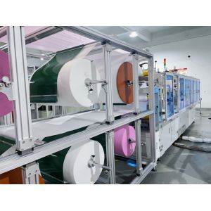 Cheap 0.6Mpa 6KW Ultrasonic Flat Trapezoidal Bagging Machine High Capacity To Produce Rectangular Or Trapezoidal Bags for sale