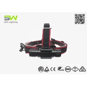 High Lumen Focusing Cree LED Headlamp Rechargeable by USB Magnetic Cable