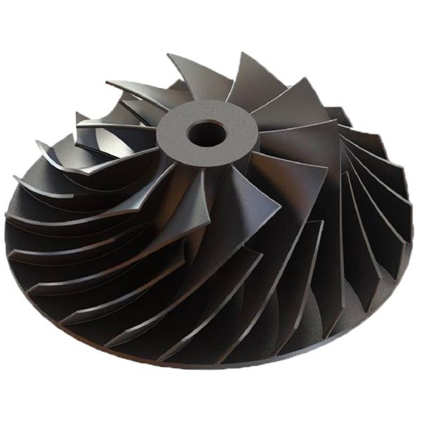 CNC Aluminum Parts High Precision Anodized Centrifugal Pump Impeller