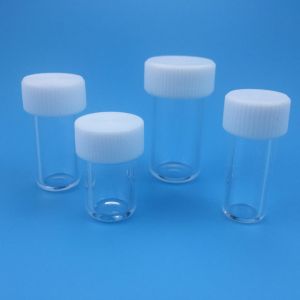 Fused Quartz Glass Container High Temperature Clear