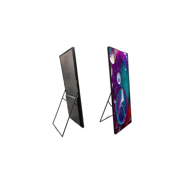 Quality Moveable LED Poster Displays P1.53 High Brightness LED Advertising Screen SMD1212 wholesale