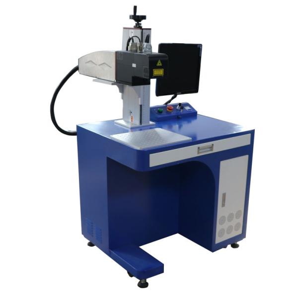 Quality 7000mm/s 50W 3D Curve Surface Focus Fiber Laser Marking Machine wholesale