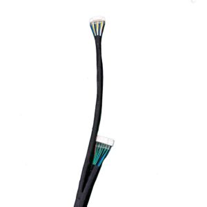 Black Automotive Wire Harness Customizable With Acetate Cloth Material