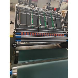 Five Roller Transfer Coating Laminator for Flute Paperboard Box Printing