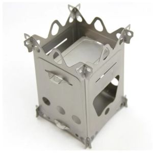 Backpacking Titanium Camping Parts Portable Folding Lightweight Titanium Stove