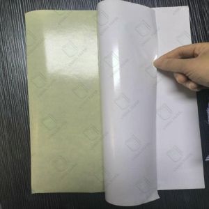 China 100% vrigin pulp Self Adhesive Sticker Paper Eco-Friendly 100g 150g 200g on sale