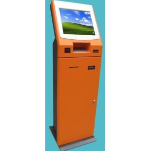Healthcare Kiosk / Multimedia Kiosks With Card Dispenser, Barcode Scanner and