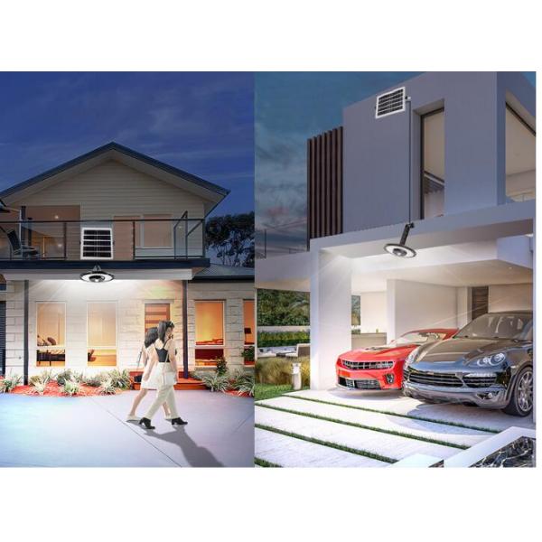 3 Color Temperature 3000LM Ceiling Lighting Motion Sensor Solar Shed Light Indoor Outdoor,