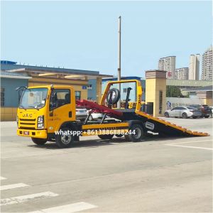 JAC 4*2 4-5 Tons Wrecker Obstacle Tow Tractor Truck Trailer Truck Roll Back