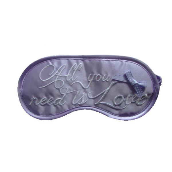 Quality Beautiful Pattern Sleep Blindfold Eye Mask With Natural Satin Material For Trip wholesale