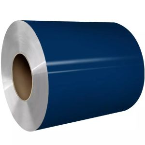 China Customized 1000 Series 1060 0.4mm 0.5mm 0.6mm Blue Color Coated Aluminum Coil for Lamp Holders on sale