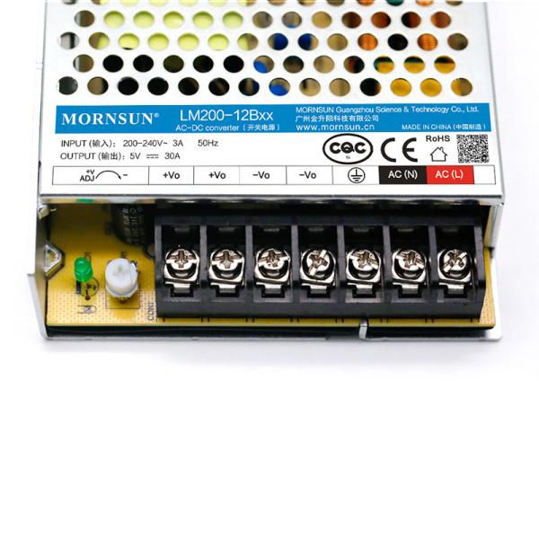 Quality 200W LED Street Light AC DC Enclosed Power Supply IEC 61000-4 EMC Performance wholesale