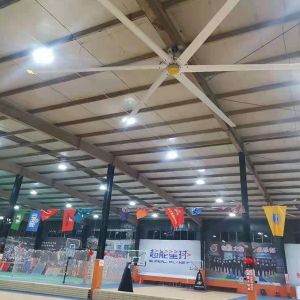 8FT-24FT Blade Material Al-Mg Alloy HVLS Ceiling Fans For Sports Center Or