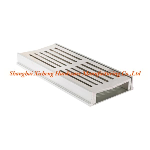 Fully Elded Design Floor Drain Cover 1m Length For Public Walkways 1.2mm