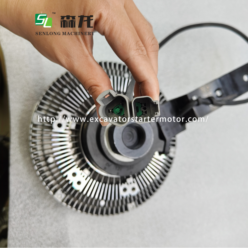 Komatsu Compatible Steel Construction Fan Drive Clutch with Bolt-On Installation and 6-Month Warranty