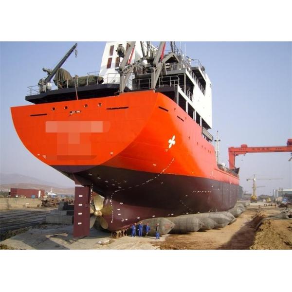 Quality High Pressure Inflatable Rubber Airbag Black Color Durable Aging Resistance wholesale