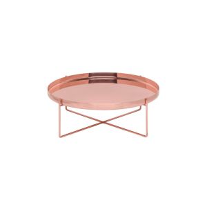 Nordic Style Habibi Side Table , Simple Console Rose Gold Coffee Table