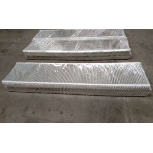 Polypropylene Vane Pack Mist Eliminator With 20mm Plate Distance