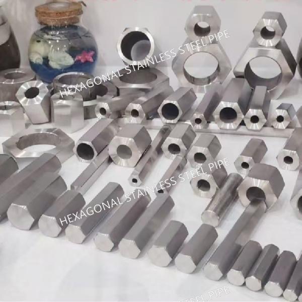 TP321 Stainless Steel Hexagonal Hollow Tube 321 Stainless Steel Hex Pipe S14 - S75mm